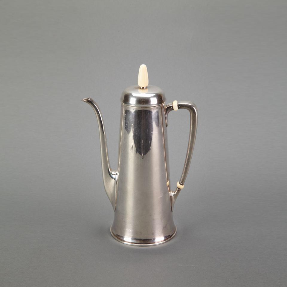 American Silver Coffee Pot, Tiffany & Co., New York, N.Y., early 20th century
