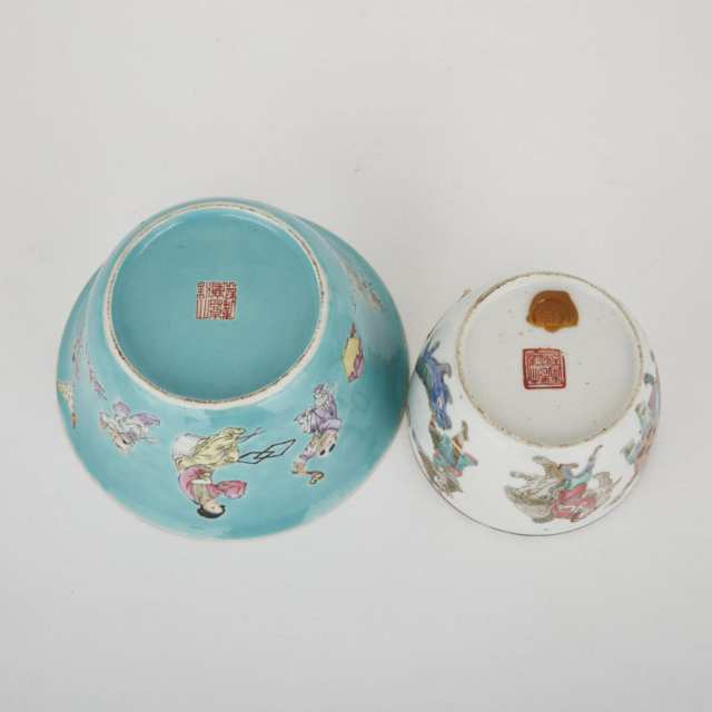 Two Painted Porcelain Wares  