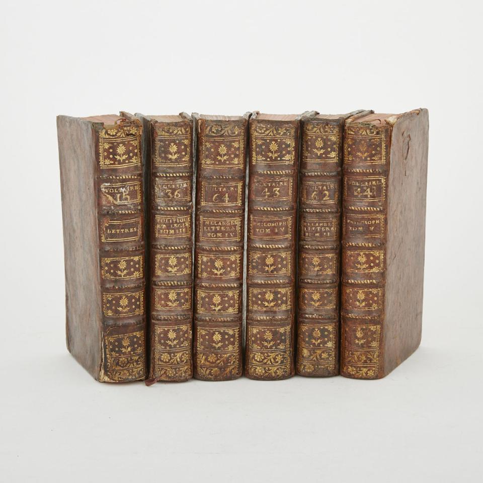 [Books] Ouevres Completes de Voltaire, late 18th century
